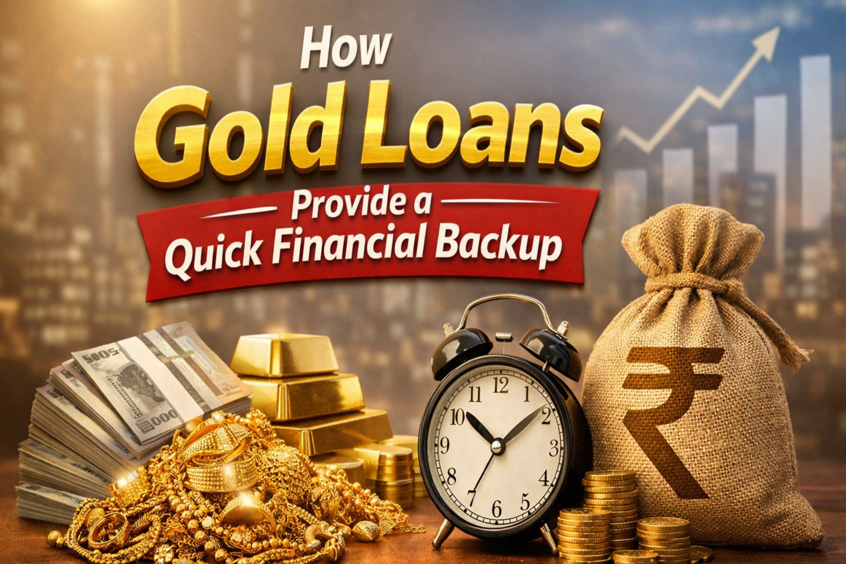 How Gold Loans Provide a Quick Financial Backup