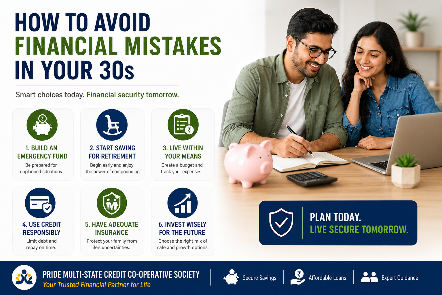 How to Avoid Financial Mistakes in Your 30s: Tips for Long-Term Security