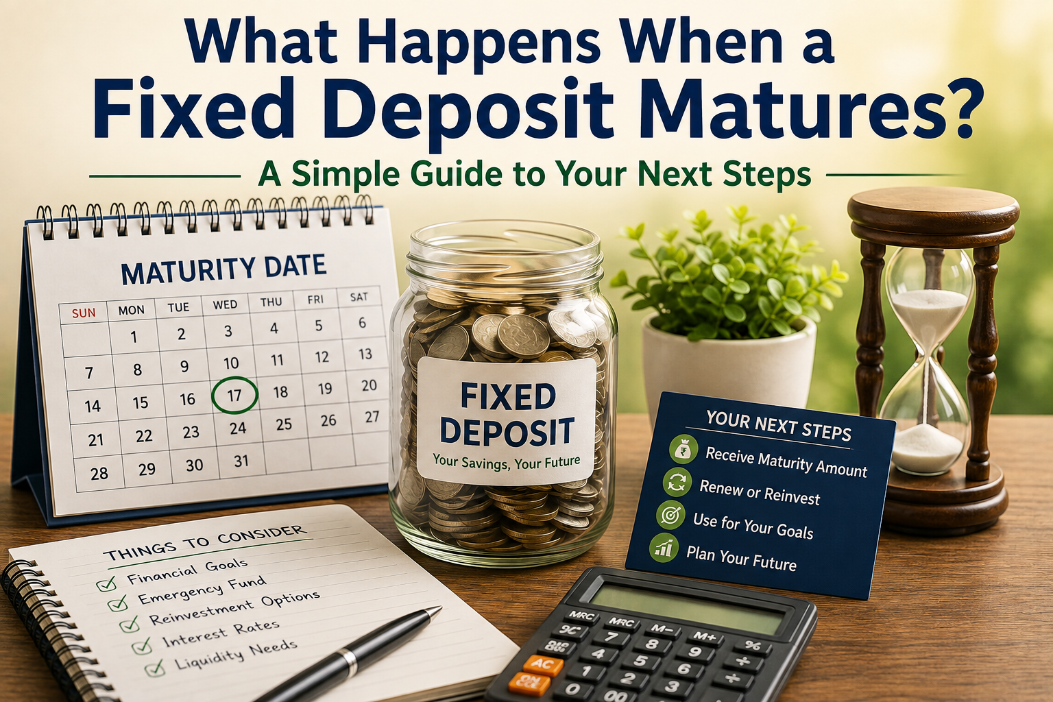What Happens When a Fixed Deposit Matures?
